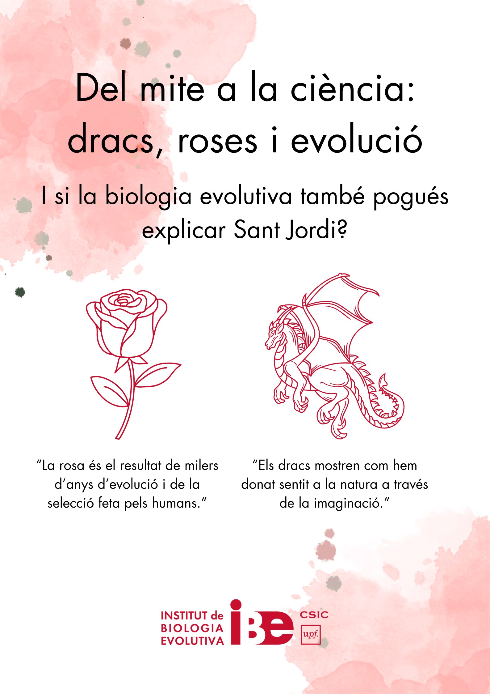 Imatge inicial - Cartell de la campanya de Sant Jordi 2026. Crèdit: Berta Carreras.