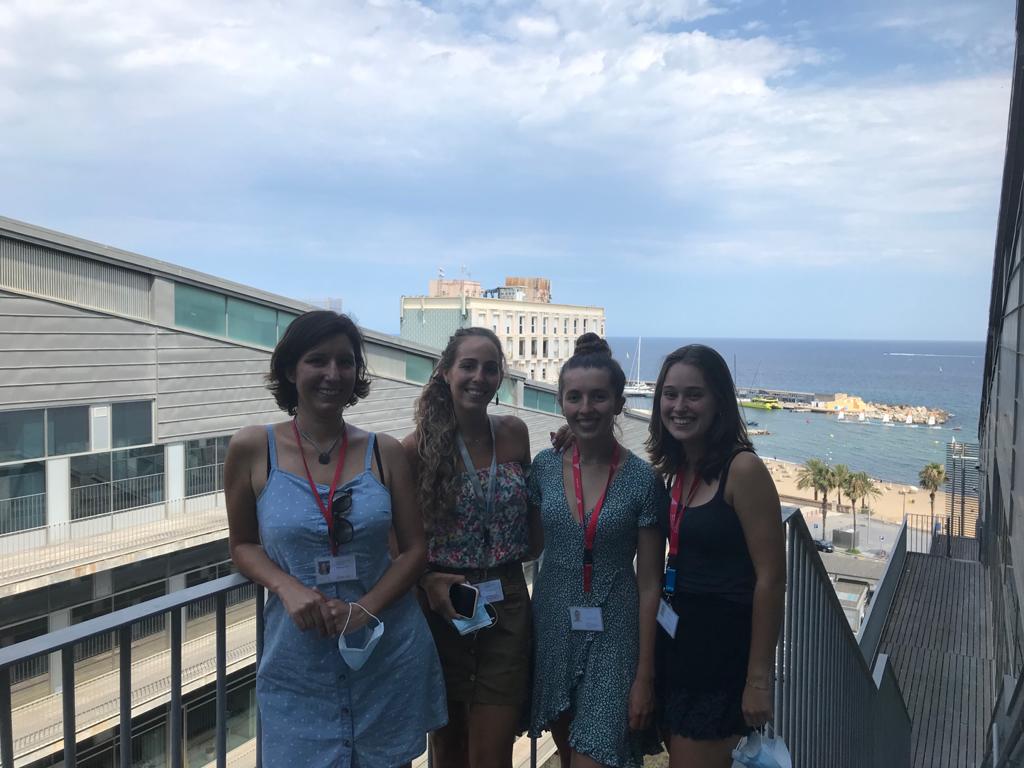 D'esquerra a dreta: Sandra Acosta, Isabel Turpín, Tania Tirle i Andrea Martí