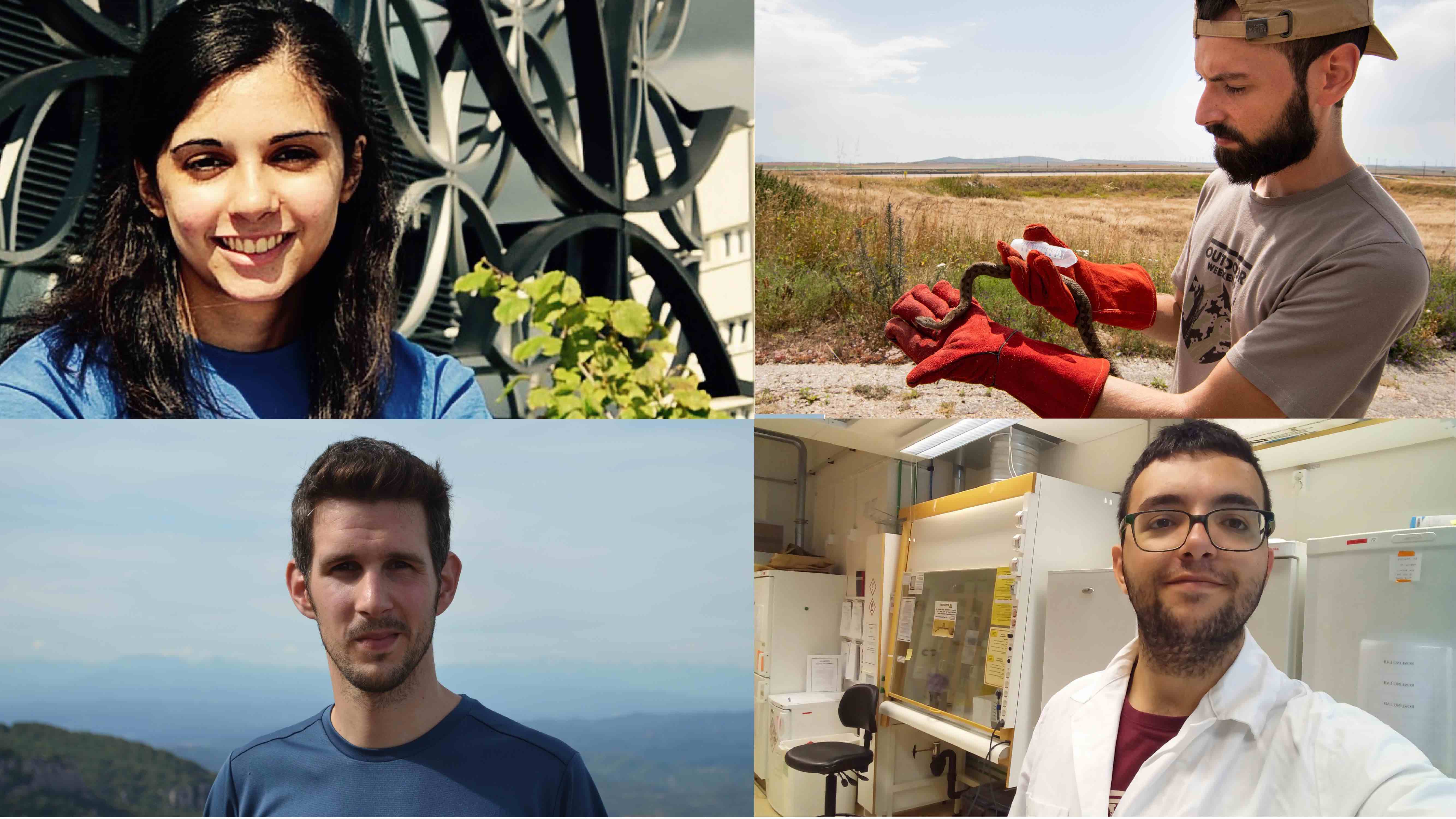 Harvinder Kaur Pawar, Adrián Talavera, Mattia Menchetti and Marc Palmada.