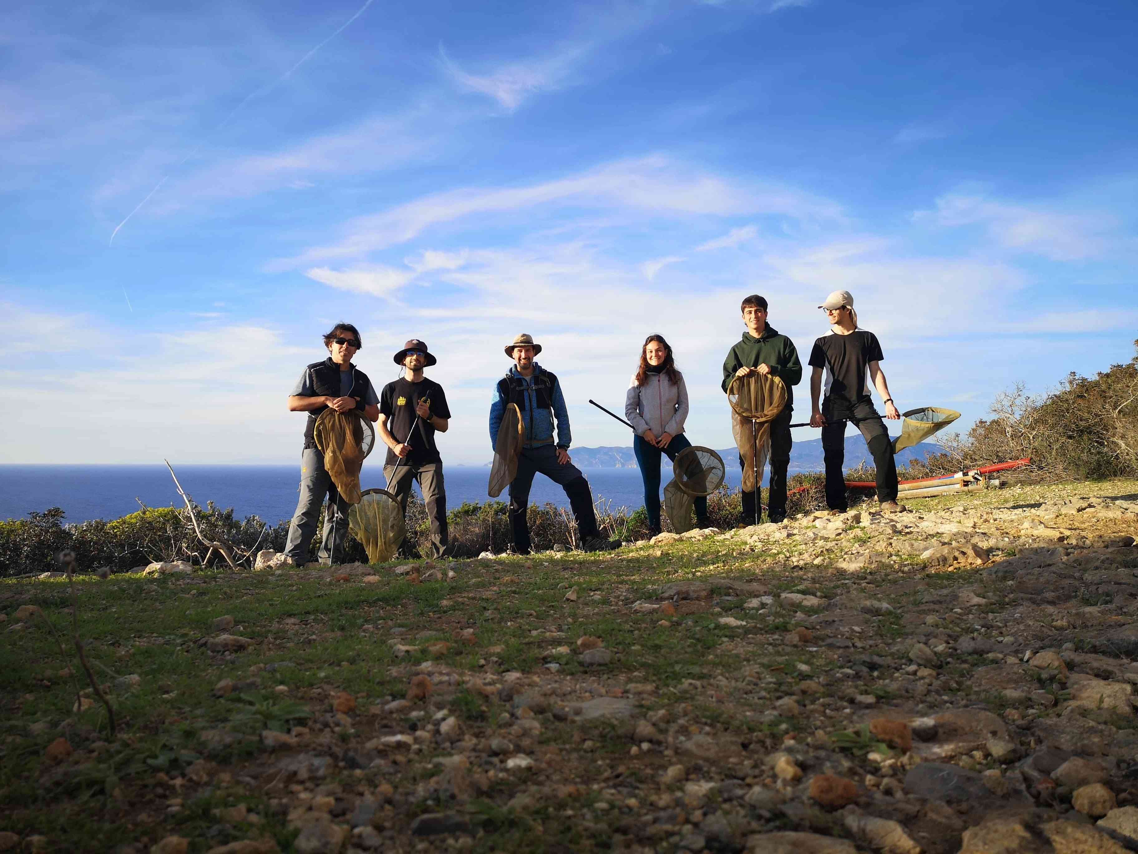 The IBE research team and collaborators collecting butterflies for the Psyche Project. Credit: Gerard Talavera. Imatge inicial - The IBE research team and collaborators collecting butterflies for the Psyche Project. Credit: Gerard Talavera.